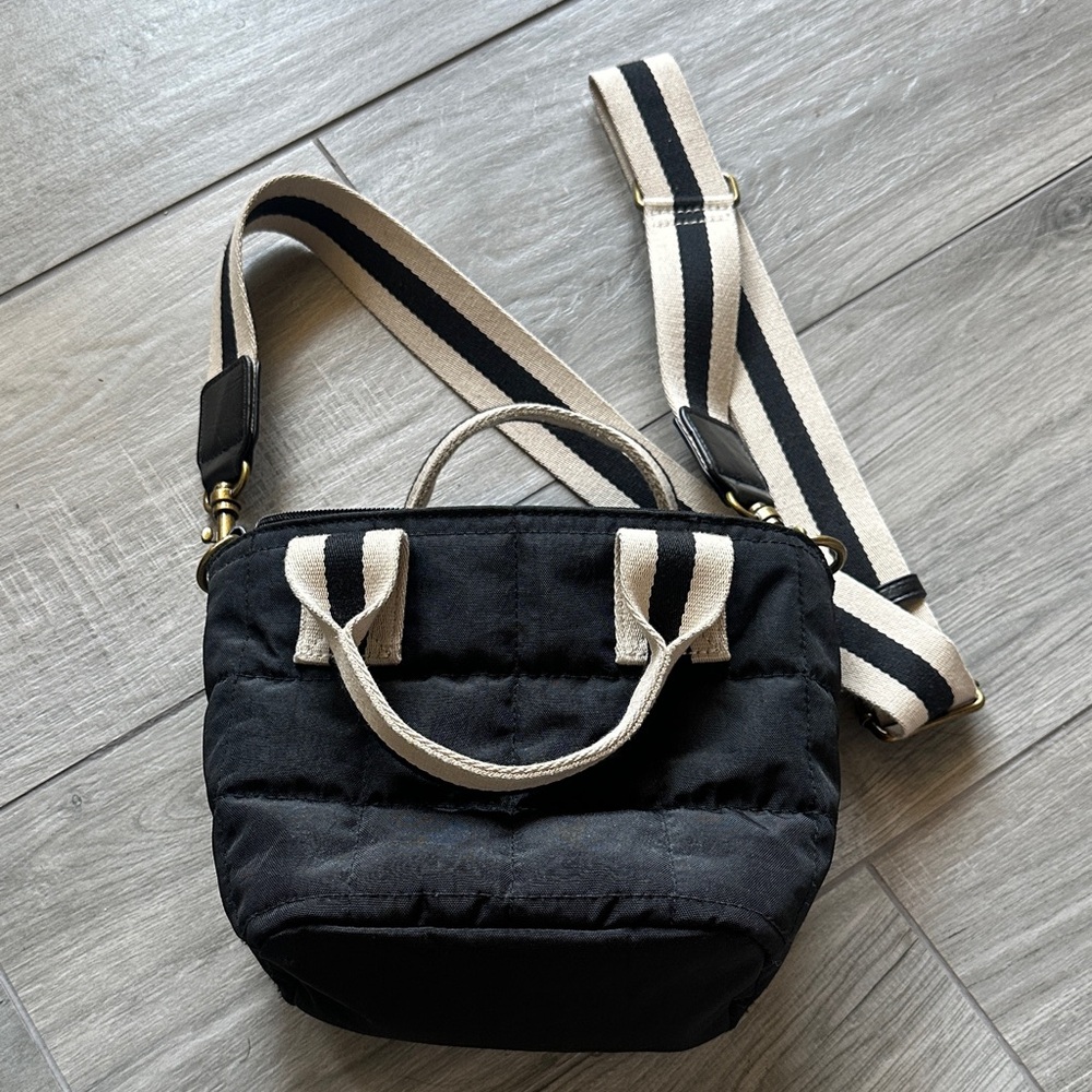 Target Black and Cream Women's Bag